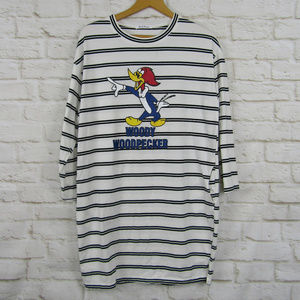 Woody Woodpecker Striped Dress Tunic with Pockets